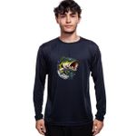 Camisa Manga Longa Masculina Dry Fit Bad Fish - Robalo