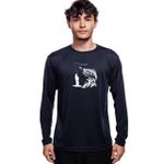 Camisa Manga Longa Masculina Dry Fit Bad Fish - Pesca