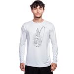 Camisa Manga Longa Masculina Dry Fit Bad Fish - Pesca no Barco