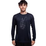 Camisa Manga Longa Masculina Dry Fit Bad Fish - Pesca no Barco