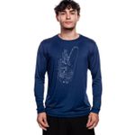 Camisa Manga Longa Masculina Dry Fit Bad Fish - Pesca no Barco