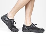 Tênis Masculino Esporte Pesca Track Air Mesh Preto Bad Fish