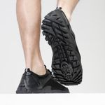 Tênis Masculino Esporte Pesca Track Air Mesh Preto Bad Fish