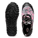 Tênis Esporte Pesca Track Air Mesh Pink e Chumbo Bad Fish