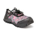 Tênis Esporte Pesca Track Air Mesh Pink e Chumbo Bad Fish