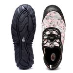 Tênis Esporte Pesca Track Air Mesh Rosa e Grafite Bad Fish
