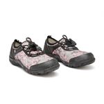 Tênis Esporte Pesca Track Air Mesh Rosa e Grafite Bad Fish