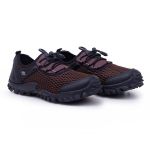 Tênis Masculino Esporte Pesca Track Air Mesh Marrom Bad Fish