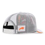 Boné Trucker Dubai White Neon Orange Badplay