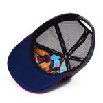 Boné Trucker Brasão Navy Blue Badplay