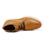 Bota Derby Masculina Couro Legítimo Tabaco Forro de Couro Badplay