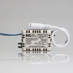 LED DRIVER 6W-12W CORRENTE 300mA NÃO ISOLADO COM CONECTOR