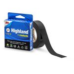 FITA ISOLANTE HIGHLAND 19MMX20M PRETA