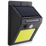 LUMINÁRIA SOLAR EXTERNA P/ JARDIM COM 48 LEDS