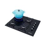 COOKTOP A GÁS BIVOLT 4 BOCAS CTG 01