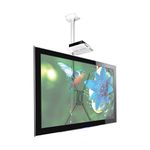 SUPORTE TV LCD PARA TETO 10 A 55 POLEGADAS BRANCO