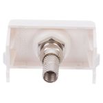 MÓDULO TOMADA DE ANTENA DE TV P/ CABO COAXIAL 9MM 