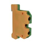 CONECTOR TERRA SAK 6,0MM AMARELO/VERDE