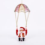 PAPAI NOEL MALABARISTA NO PARAQUEDAS 15CM BR1503