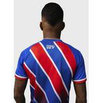 Camisa Masculina Jogo 2 2024 Com Patrocinio Bahia Tricolor 