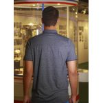 Camisa Masculina Polo Esquadrão 2023 Cinza