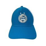 Boné ECB Trucker Azul Claro e Branco