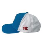 Boné ECB Trucker Azul Claro e Branco