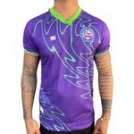 Camisa Masculina Goleiro 3 2024 Sem Patrocinio Bahia Roxa