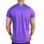 Camisa Masculina Goleiro 3 2024 Sem Patrocinio Bahia Roxa