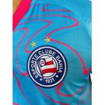 Camisa Masculina Goleiro 1 2024 Sem Patrocinio Azul Bahia 