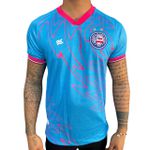 Camisa Masculina Goleiro 1 2024 Sem Patrocinio Azul Bahia 