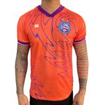 Camisa Masculina Goleiro 2 2024 Sem Patrocinio Laranja Bahia 