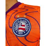 Camisa Masculina Goleiro 2 2024 Sem Patrocinio Laranja Bahia 