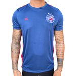 Camisa Concentração Bahia Azul e Vermelha 