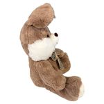 Coelho de Pelúcia com Laço Xadrez 41cm Sortido Fizzy F1880