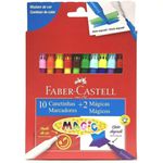 Conjunto De Canetinha 12 cores Magic - Faber Castell