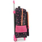 Mochila Escolar Rodinha Barbie Brilha No Escuro Original - Luxcel