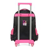 Mochila Escolar Rodinha Barbie Brilha No Escuro Original - Luxcel