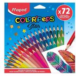 Lápis De Cor Color peps Star 72 Cores Maped