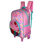 Mochila Escolar de Rodinha Up4You Larissa Manoela - Charme e Conforto