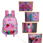 Mochila Escolar de Rodinha Up4You Larissa Manoela - Charme e Conforto