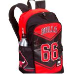 Mochila Sestini NBA Magic Chicago Bulls Preto e Vermelho - Sestini