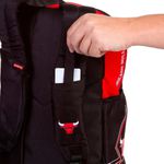 Mochila Sestini NBA Magic Chicago Bulls Preto e Vermelho - Sestini