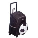 Mochila De Rodinhas Masculina Futebol Bola - Sestini