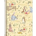 Caderno Connect Pooh 1x1 Universitário Capa Dura - Tilibra