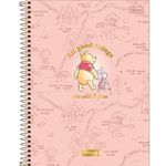 Caderno Connect Pooh 1x1 Universitário Capa Dura - Tilibra