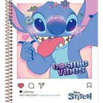 Caderno Stitch 80 Folhas 1x1 Universitário - Foroni