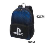 Mochila De Costas Playstation Gamer Waves - Pacific