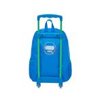 Mochila Escolar com Rodinhas Sonic Blue - Edição Velocidade