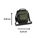 Bolsa Transversal Clio Unissex: Design Versátil